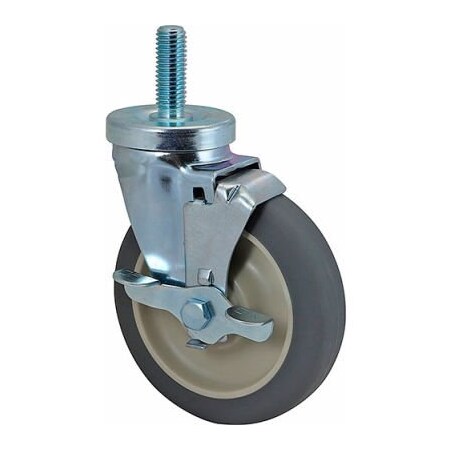 Allpoints Allpoints 1201141 Caster, Stem, 5", 5/8-11, W/Brk For Standard Keil 1201141